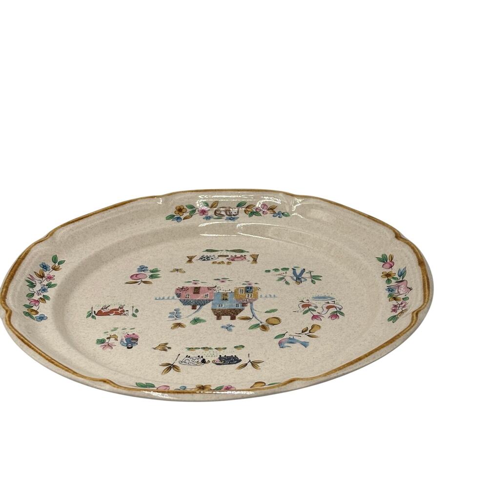 International Stoneware Vintage Heartland Pattern  Stoneware Japan Dinner Plate - Picture 12 of 13